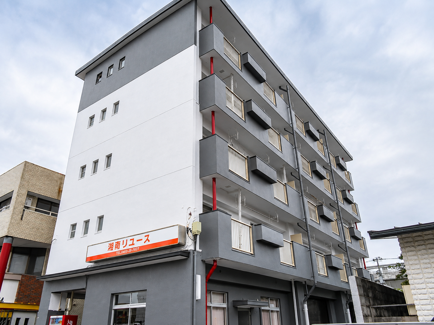 平塚市マンション外壁塗装・防水工事｜劣化外壁を改善し耐久性向上