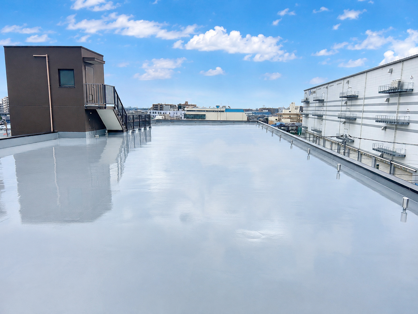 大和市マンション屋上防水工事｜劣化防水層を改善し雨漏れ対策と耐久性向上