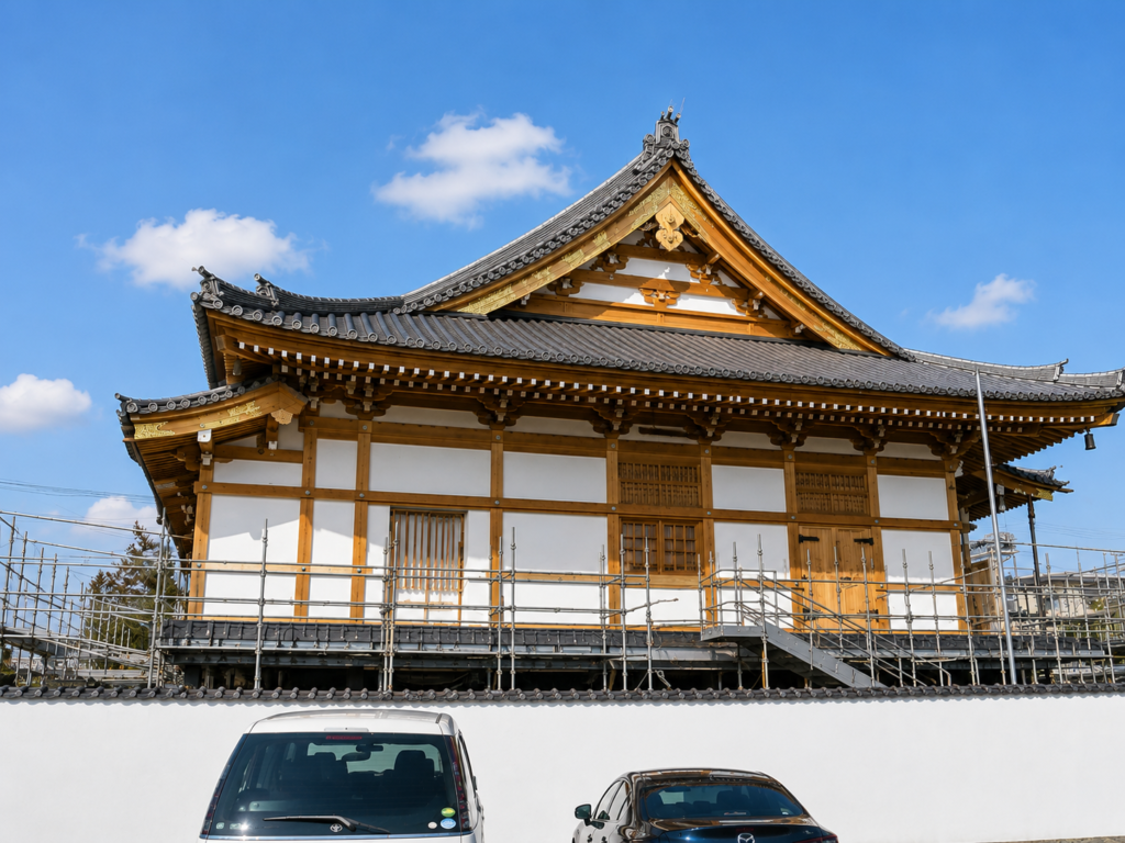 長楽寺平成の大復興工事