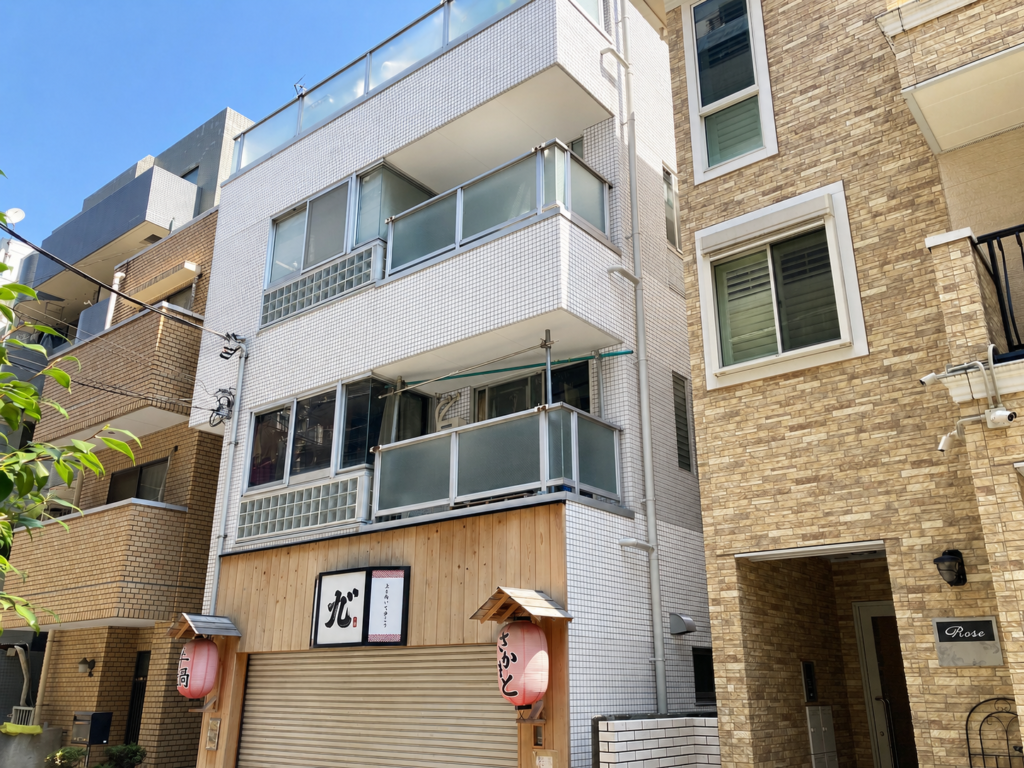 川崎市のマンション外壁改修工事｜タイル補修・クリヤー塗装・防水・シーリング工事